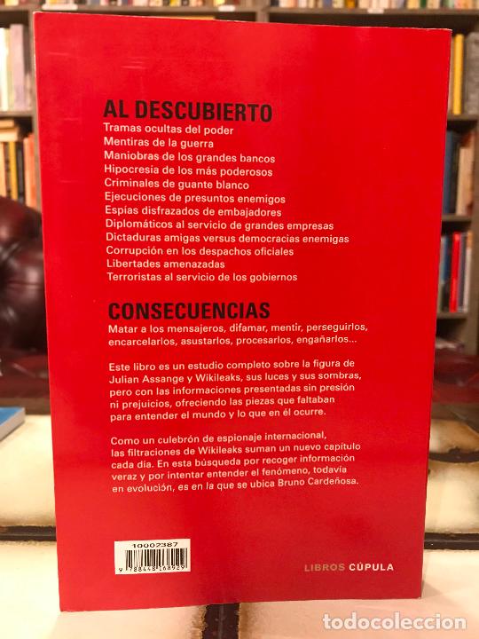 Libros: W de Wikileaks. La venganza contra las mentiras del poder. Bruno Carde&ntilde;osa. PEDIDO M&Iacute;NIMO 5&euro; - Foto 2