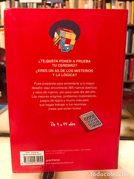 Libros: 365 Acertijos y retos de ingenio. Miquel Cap&oacute;. - Foto 2