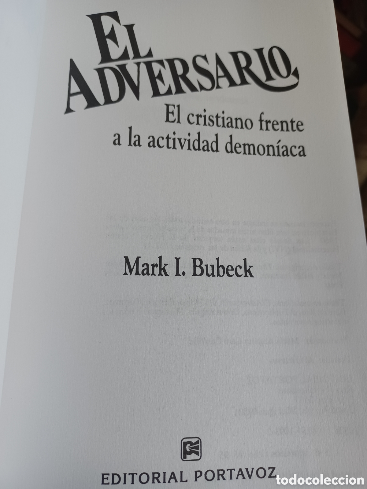 Libros: Barybook 235. El adversario Mark L.Bubeck - Foto 3