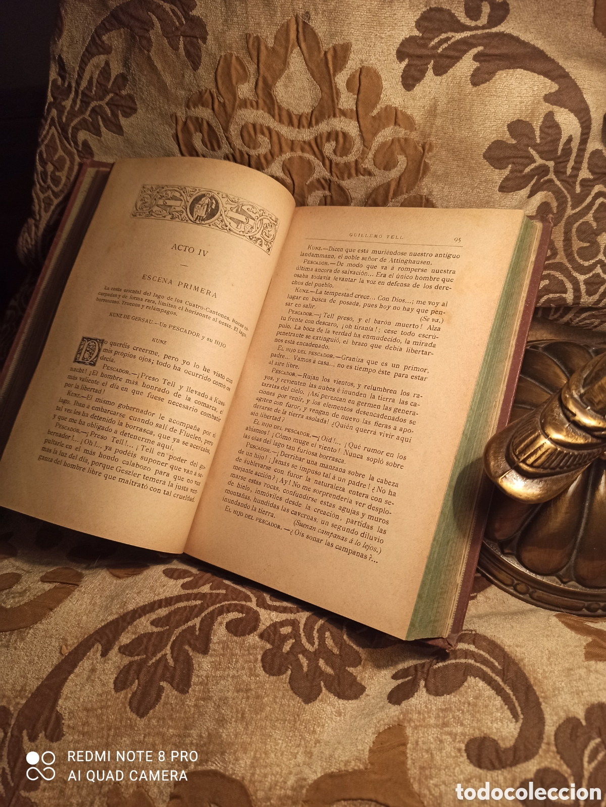 Libros: Antig&uuml;edad,Libro a&ntilde;o 1889, Guillermo Tell - Foto 5