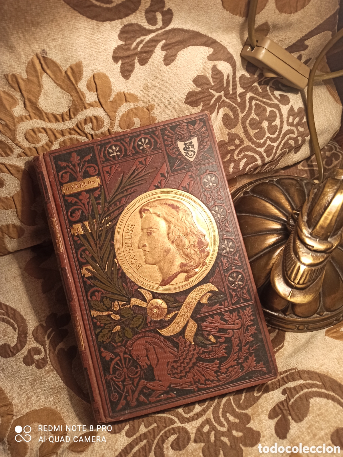 books: Antig&uuml;edad,Libro a&ntilde;o 1889, Guillermo Tell