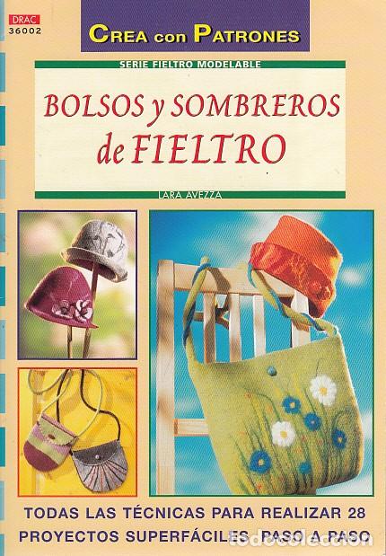 Libros: BOLSOS Y SOMBREROS DE FIELTRO - AVEZZA, LARA - Foto 1