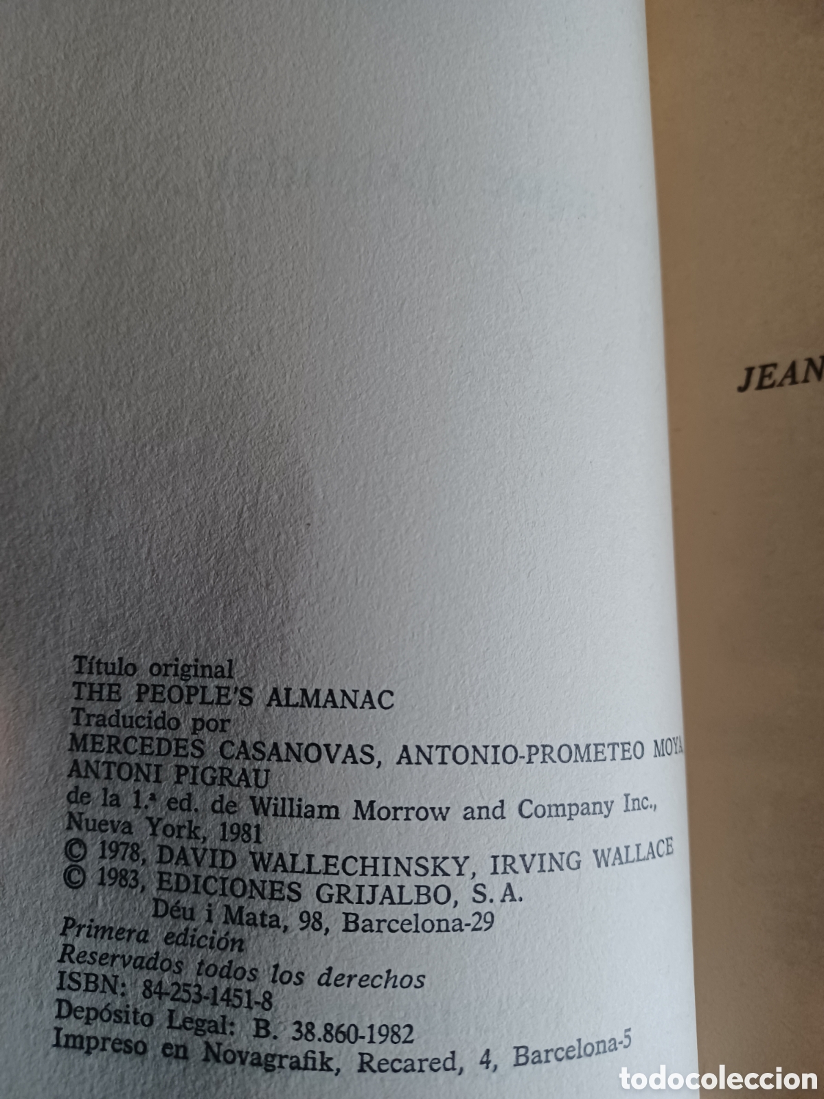 Libros: Barybook 145 Almanaque popular Irving Wallace - Foto 3