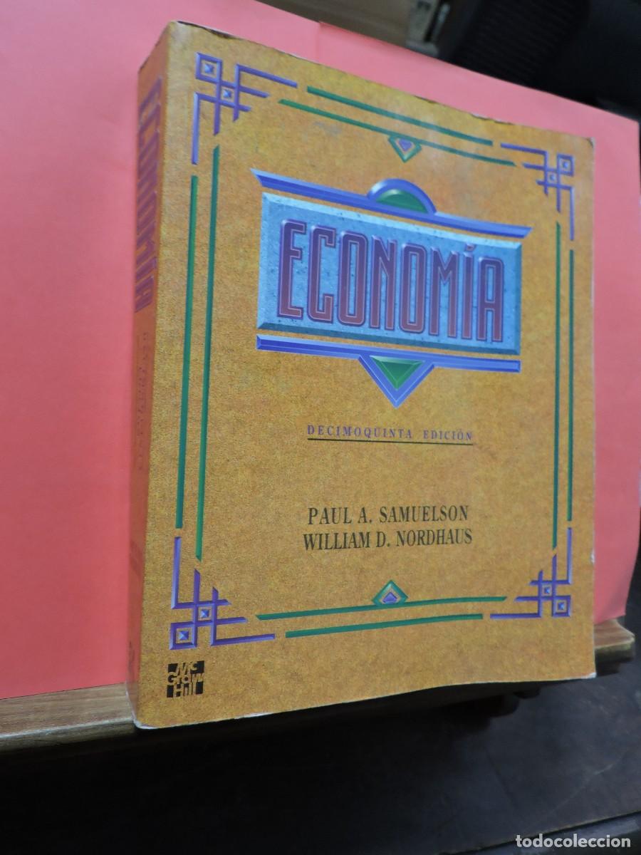 Libros: Econom&iacute;a. Paul A. Samuelson, William D, Norris. Ed. Mc Graw Hill. 15&ordf; edici&oacute;n. Madrid, 1998 - Foto 1