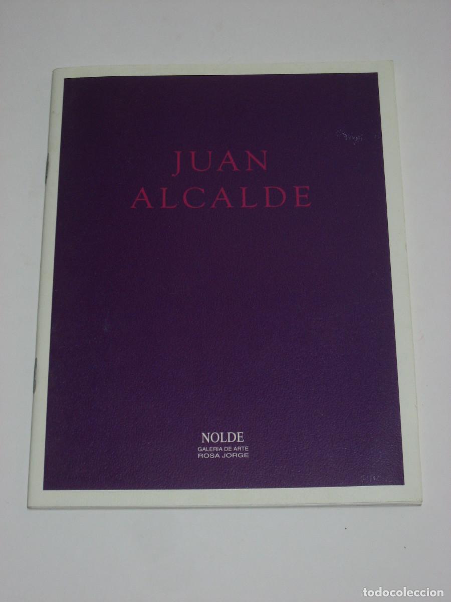 Libros: JUAN ALCALDE. Cat&aacute;logo exposici&oacute;n - Foto 1