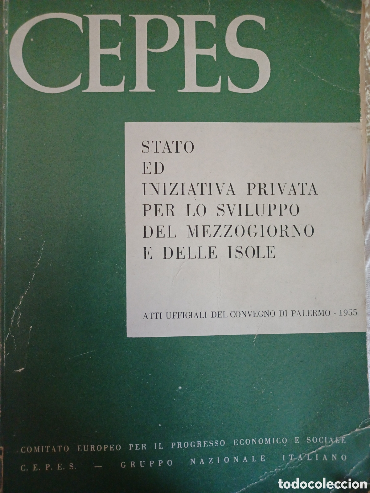 Livres: Barybook 226 Cepes ed iniziativa privata per lo sviluppo del mezzogiorno e delegaci&oacute;n isole
