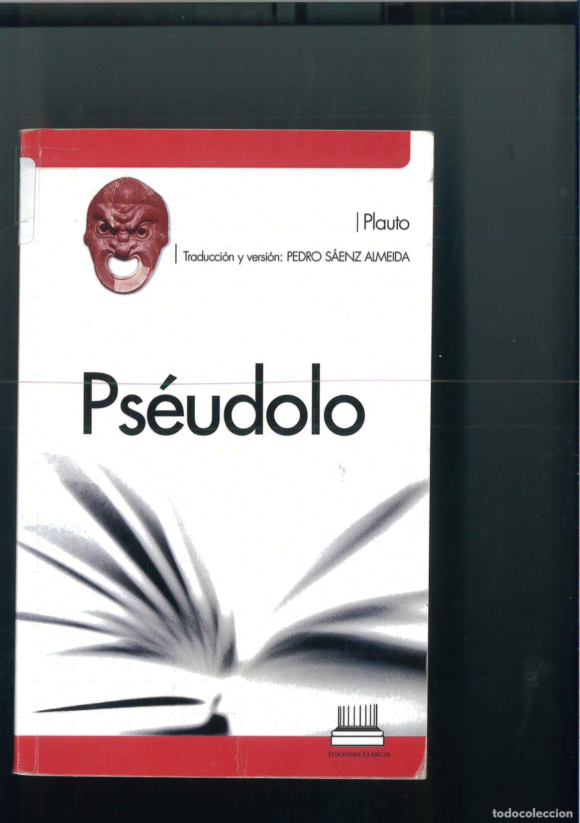 Libros: Ps&eacute;udolo - PLAUTO - Foto 1