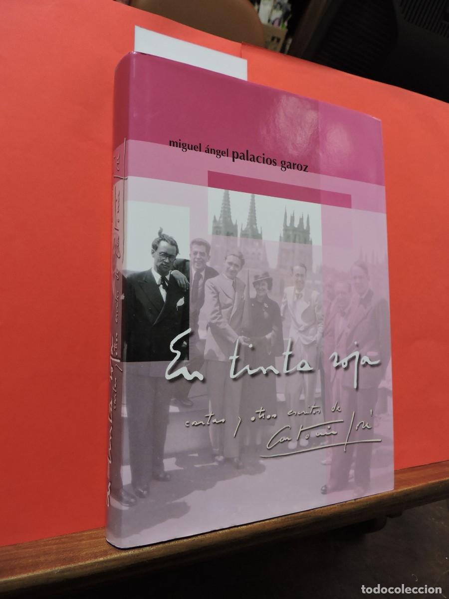 Libri di seconda mano: En tinta roja. Miguel &Aacute;ngel Palacios Garoz. Ayuntamiento de Burgos. 2002
