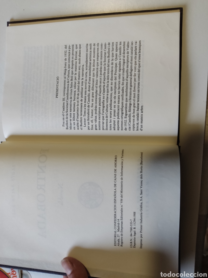 Libros: Libro Fontrobada de Llu&iacute;s Sales Boli, Castell&oacute;n 1988 - Foto 5