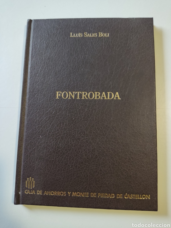 Libros: Libro Fontrobada de Llu&iacute;s Sales Boli, Castell&oacute;n 1988 - Foto 1