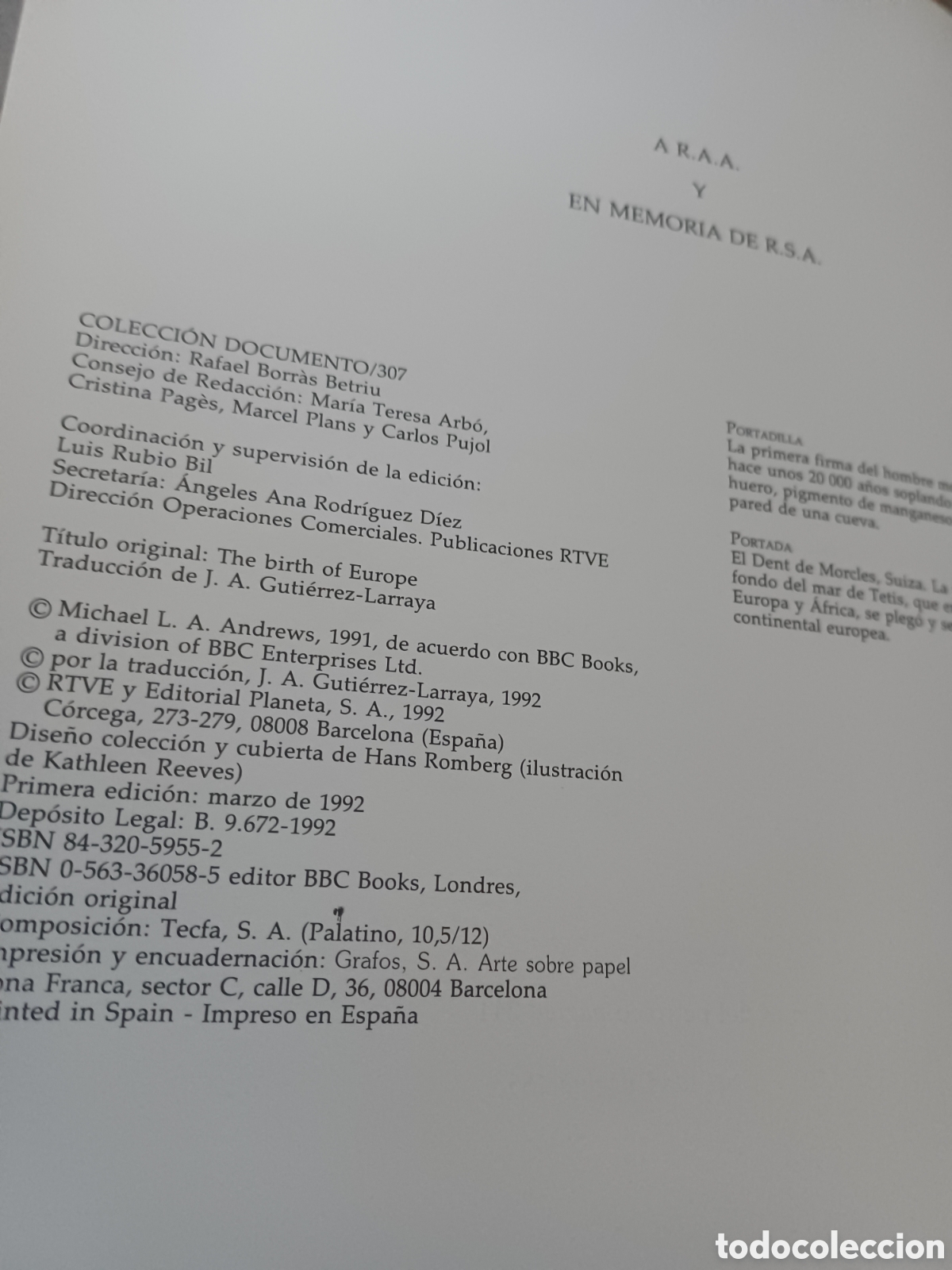 Libros: Barybook C81. . . . El nacimiento de Europa michael Andrews - Foto 3