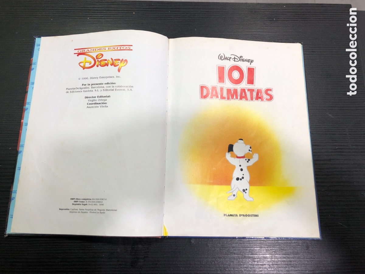 Libros: Cuento, 101 Dalmatas, Planeta de Agostini, Disney (L30) - Foto 2
