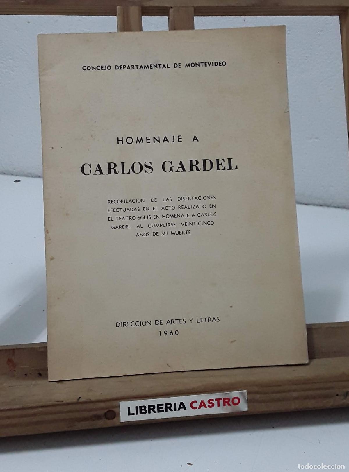 Libros: Homenaje a Carlos Gardel - Varios. - Foto 1