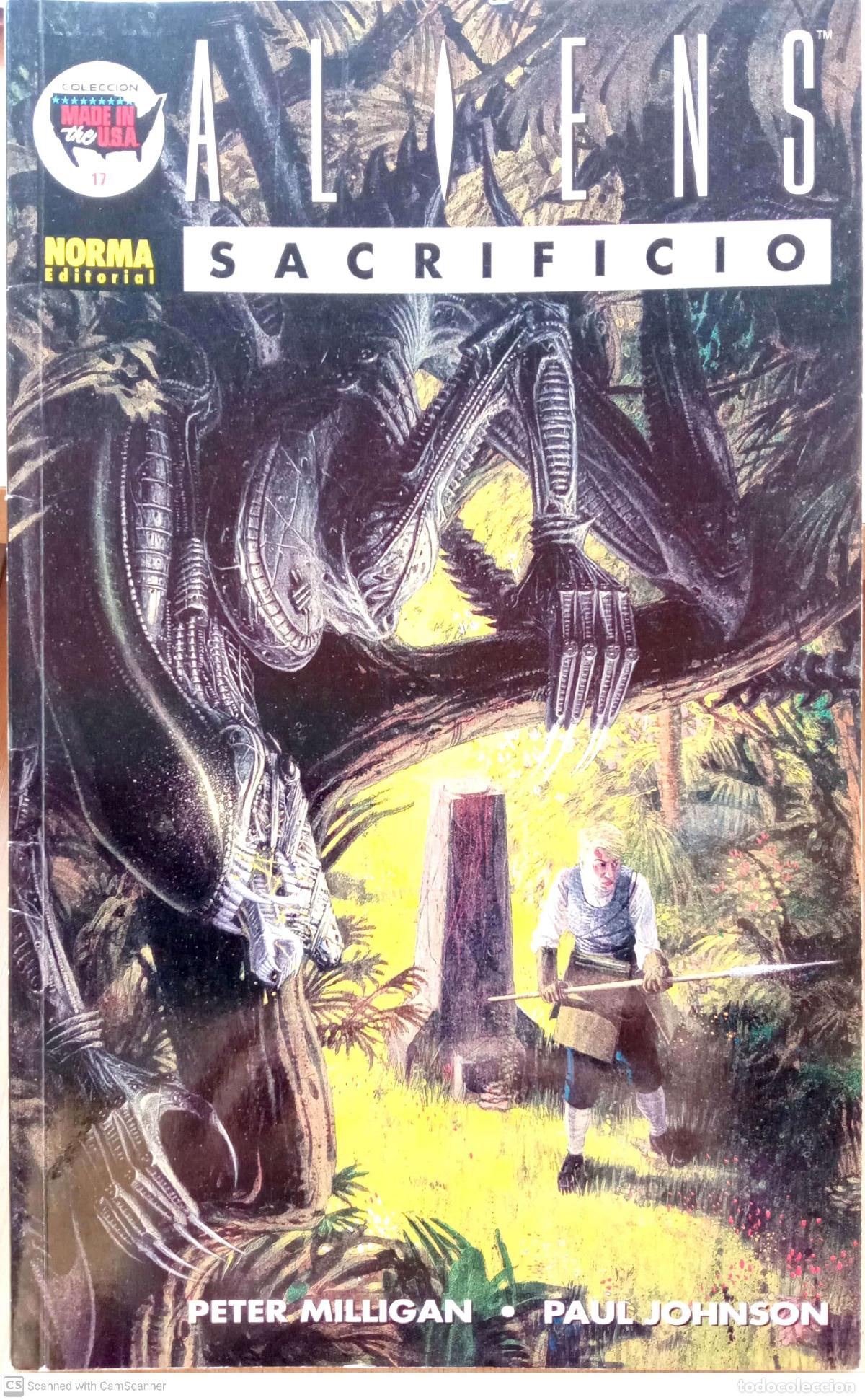 Libros: Aliens. Sacrificio - Peter Milligan. Paul Johnson - Foto 1