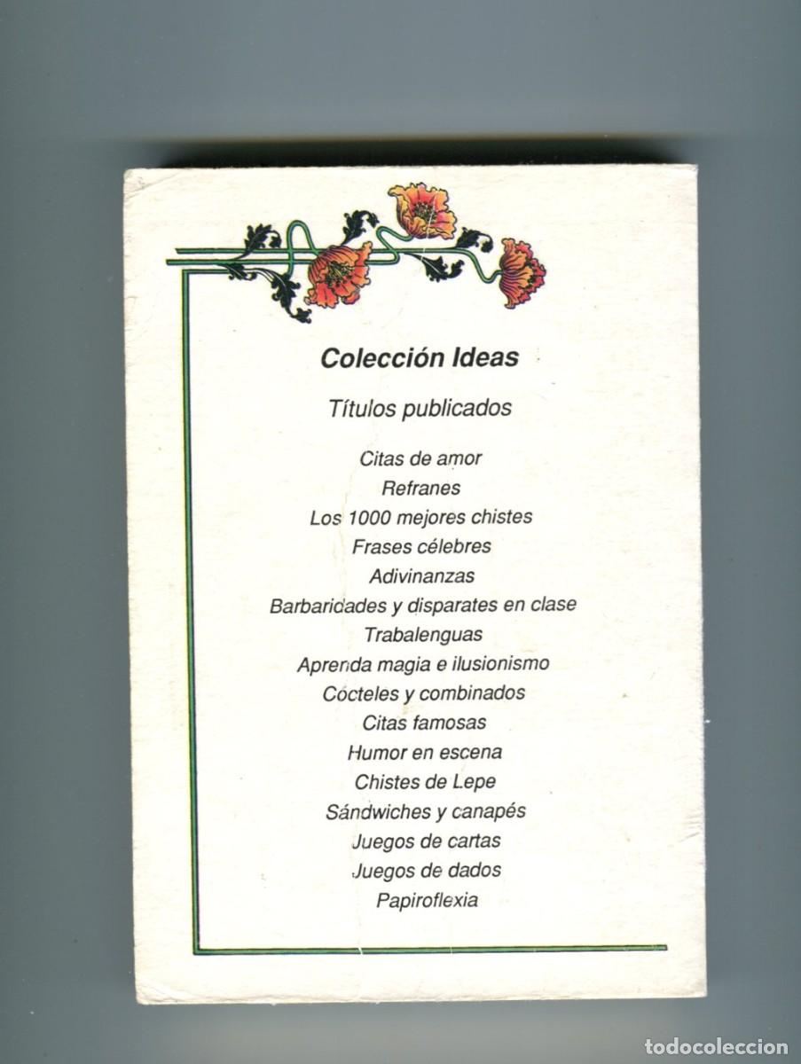 Libros: JUEGO DE CARTAS - EDICOMUNICACION S.A. 1989 - Foto 2