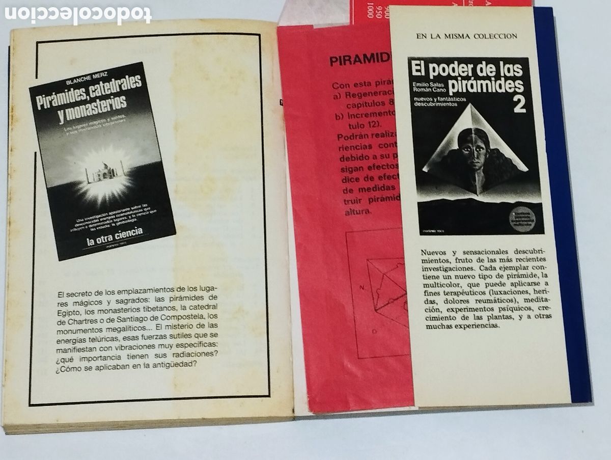 Libros: El Poder M&aacute;gico de las Pir&aacute;mides &ndash; Max Toth & Greg Nielsen &ndash; 1990 - Foto 6