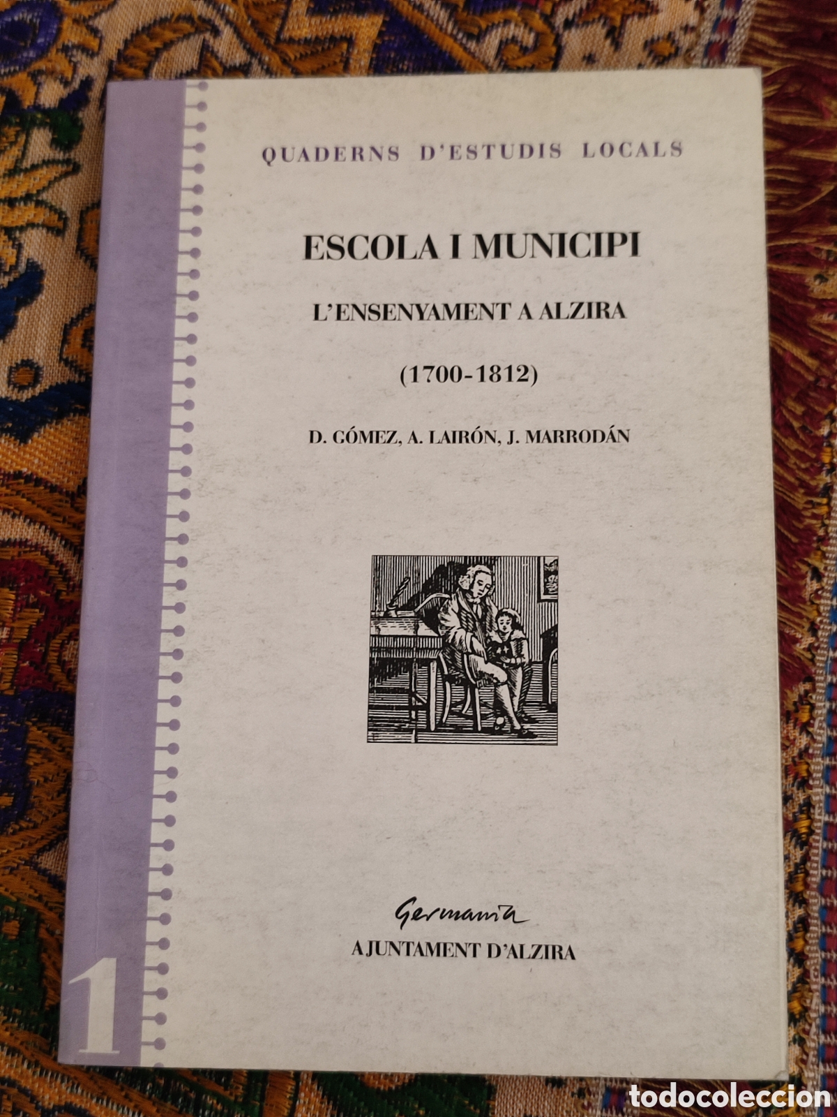 Livros em segunda m&atilde;o: Escola i Municipi L'ensenyament a Alzira G&oacute;mez, Lair&oacute;n, Marrod&aacute;n