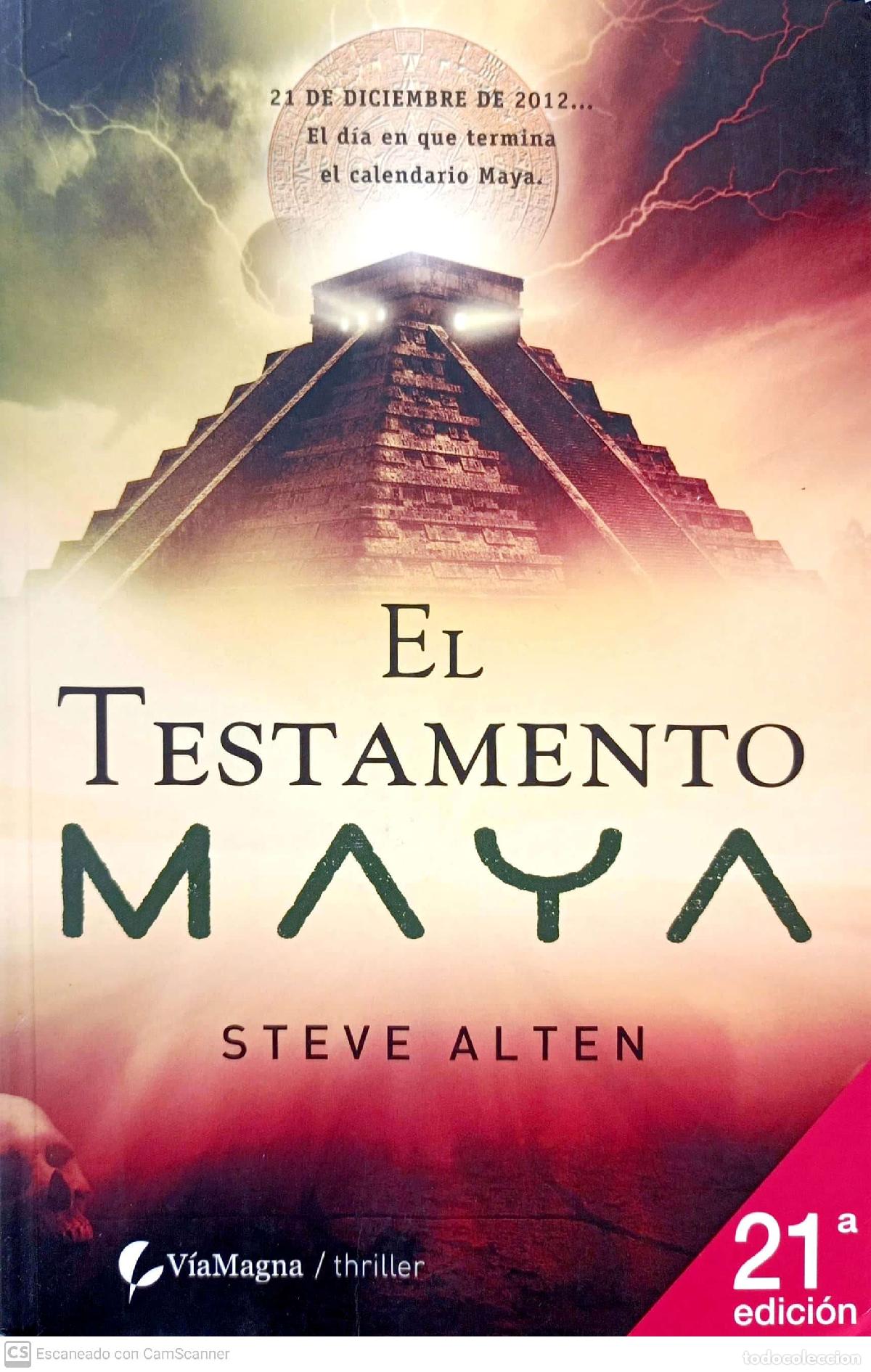 Libros: El testamento maya - Alten, Steve - Foto 1