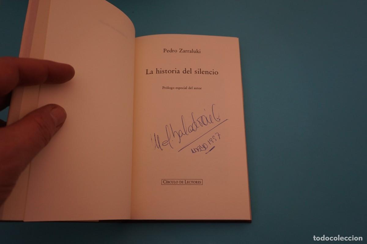 Libros: AR17B/ LA HISTORIA DEL SILENCIO - PEDRO ZARRALUKI / CIRCULO DE LECTORES - Foto 2