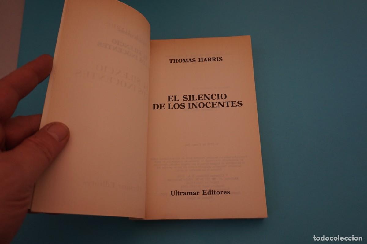 Libros: AR17B/ EL SILENCIO DE LOS INOCENTES - THOMAS HARRIS / ULTRAMAR EDITORES - Foto 2