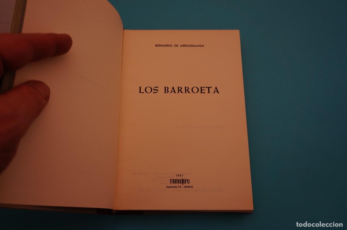 Libros: AR18B/ LOS BARROETA - BERNARDO DE ARRIZABALAGA - Foto 2