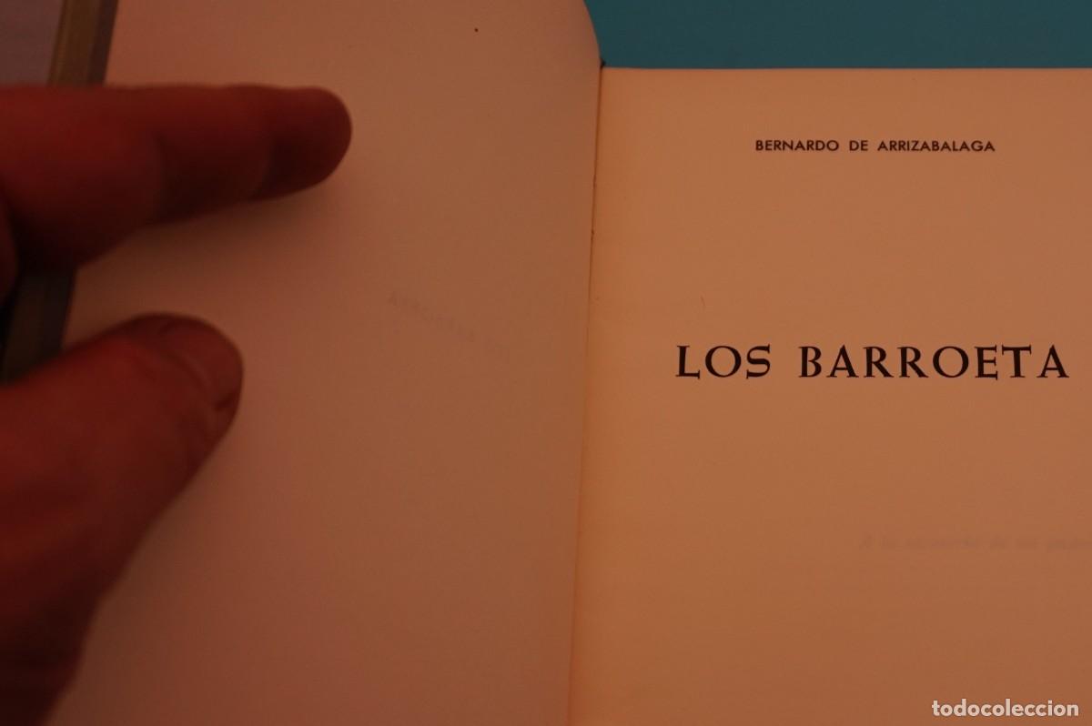 Libros: AR18B/ LOS BARROETA - BERNARDO DE ARRIZABALAGA - Foto 3