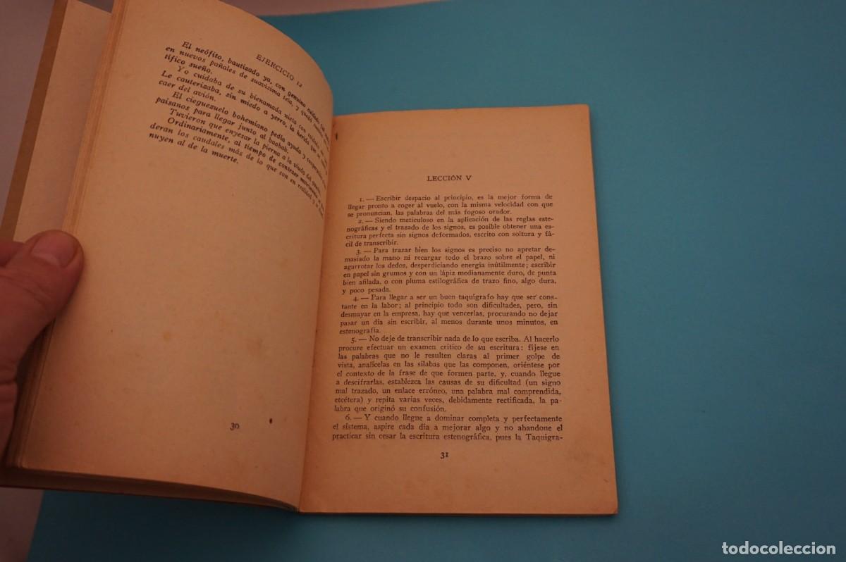 Libros: AR18B/ EJERCICIOS DE ESTENOGRAFIA - SISTEMA BOADA - ALFONSO MIQUEL VILANOVA - Foto 5