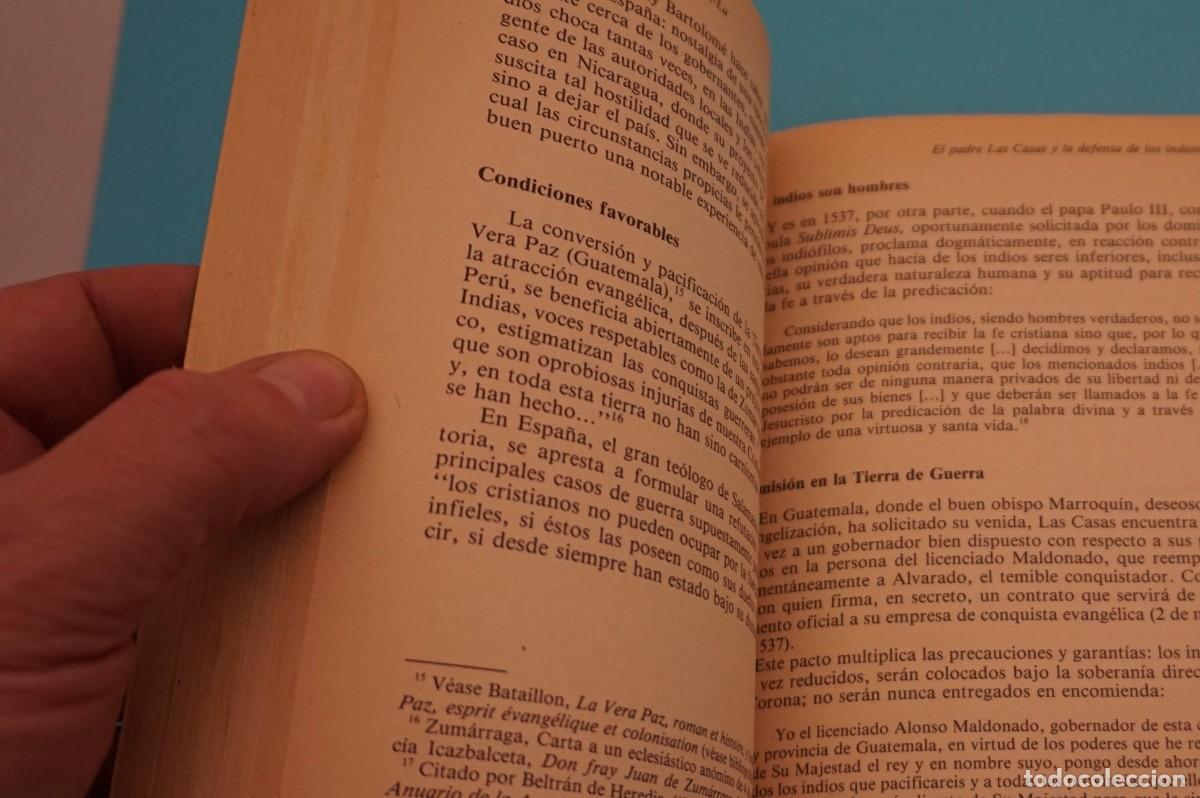 Libros: 7B/ EL PADRE LAS CASAS Y LA DEFENSA DE LOS INDIOS - MARCEL BATAILLON & ANDRE SAINT-LU - Foto 5