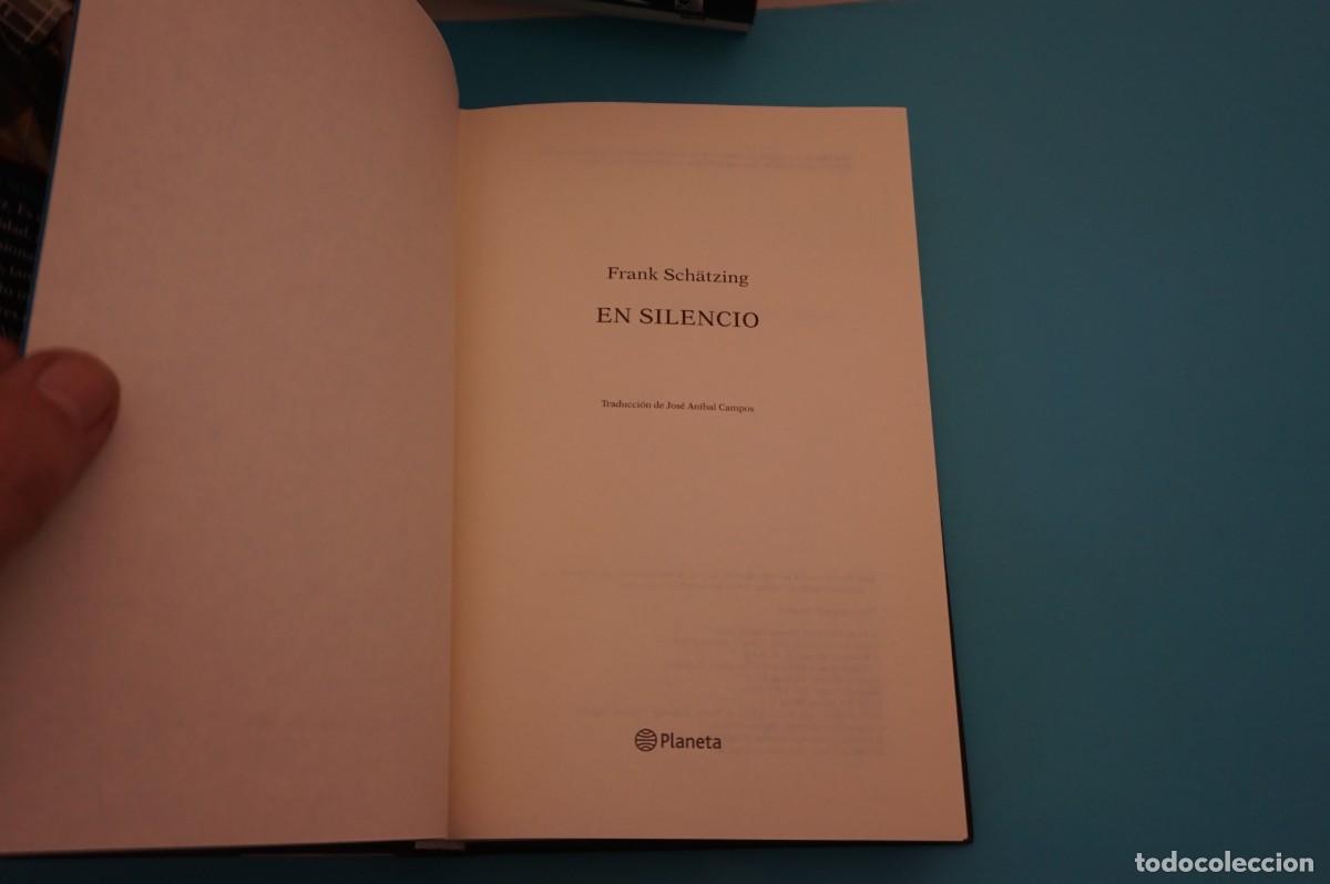 Libros: AR16C/ EN SILENCIO - FRANK SCHATZING / PLANETA - Foto 2