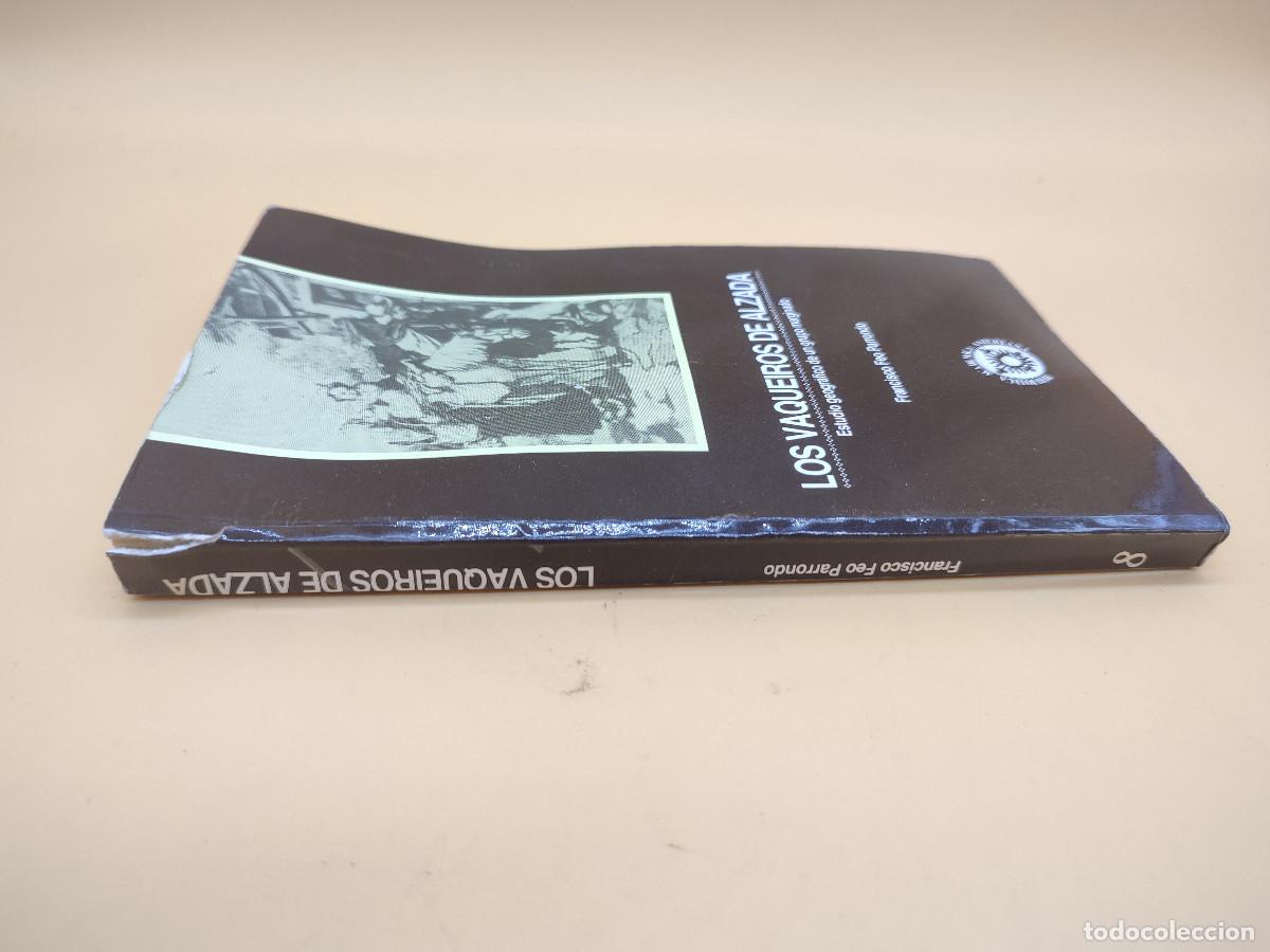 Libros: LIBRO LOS VAQUEIROS DE ALZADA. FRANCISCO FEO PARRONDO. 1986. - Foto 2