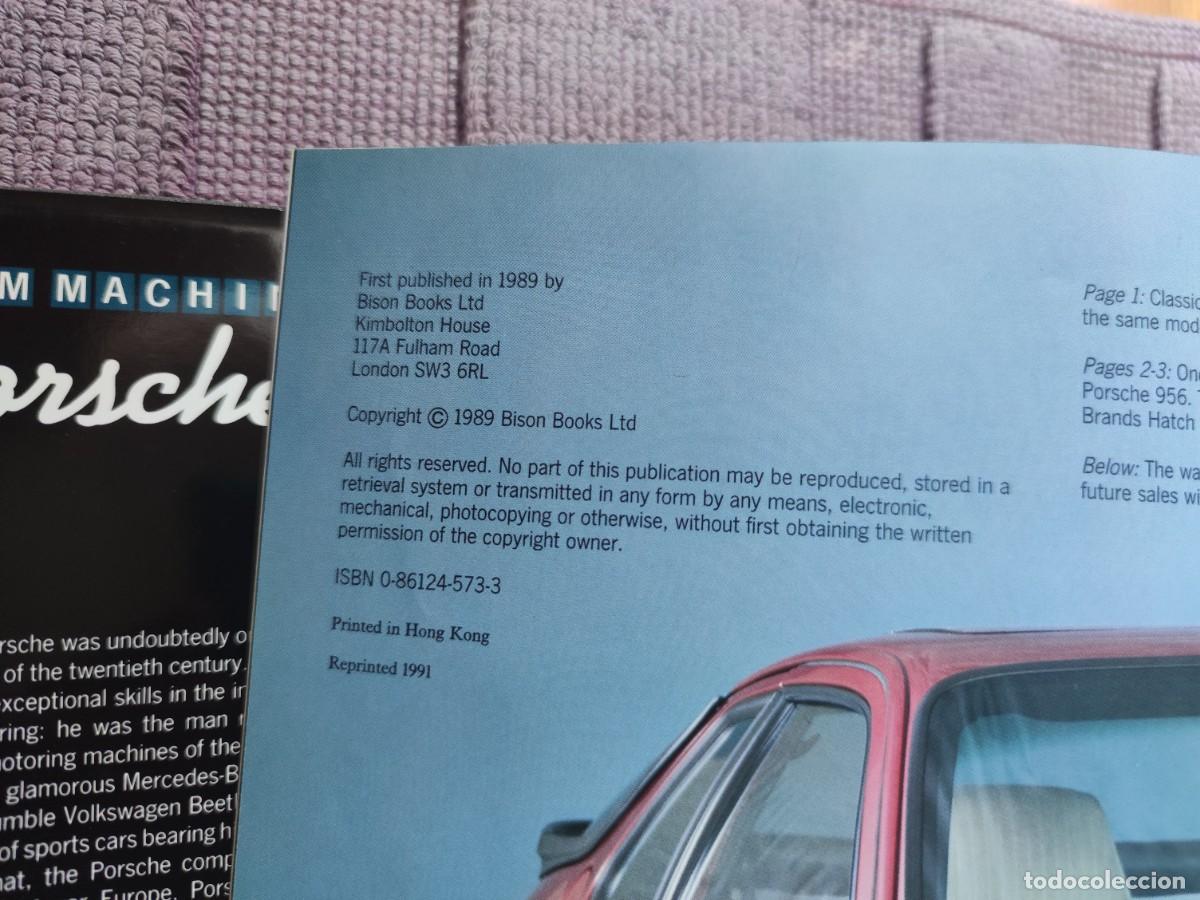 Libros: PORSCHE DREAM MACHINES (MIKE McCARTHY) EN INGLES. 1991 - Foto 7