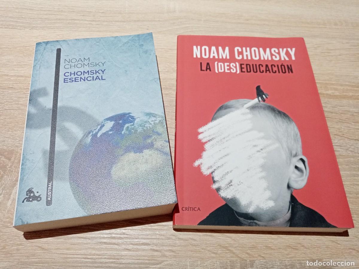 Libros: NOAM CHOMSKY, DOS T&Iacute;TULOS: CHOMSKY ESENCIAL Y LA (DES)EDUCACI&Oacute;N - Foto 1