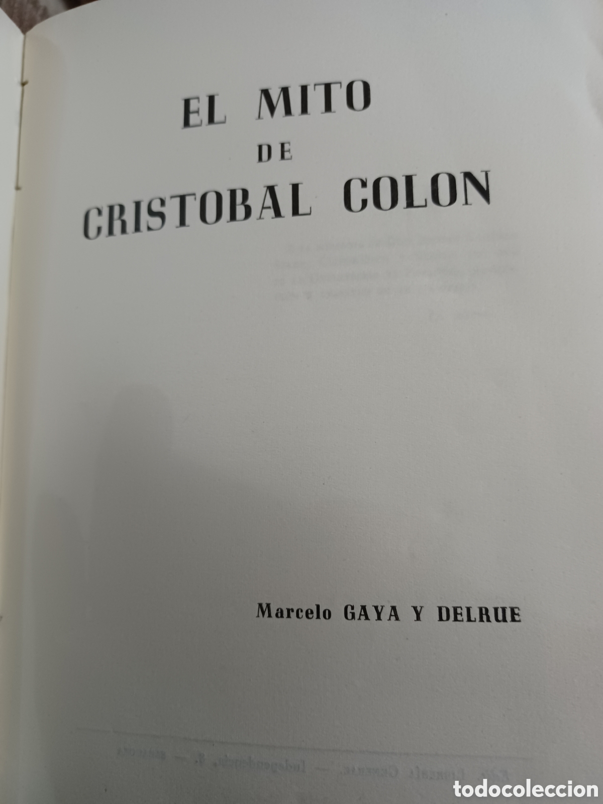 Libros: Barybook 166. El mito de Crist&oacute;bal Col&oacute;n M.gaya - Foto 3