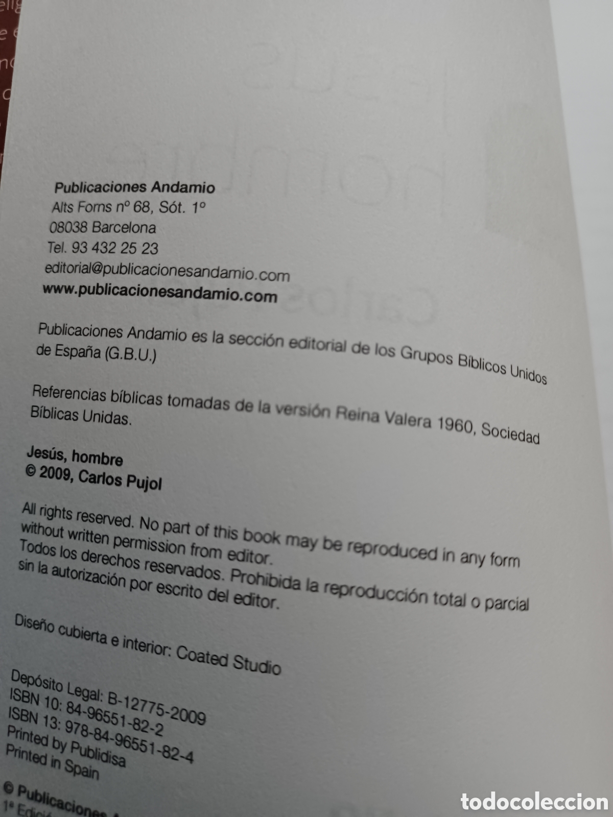 Libros: Barybook 106. . Jes&uacute;s hombre Carlos Pujol - Foto 4