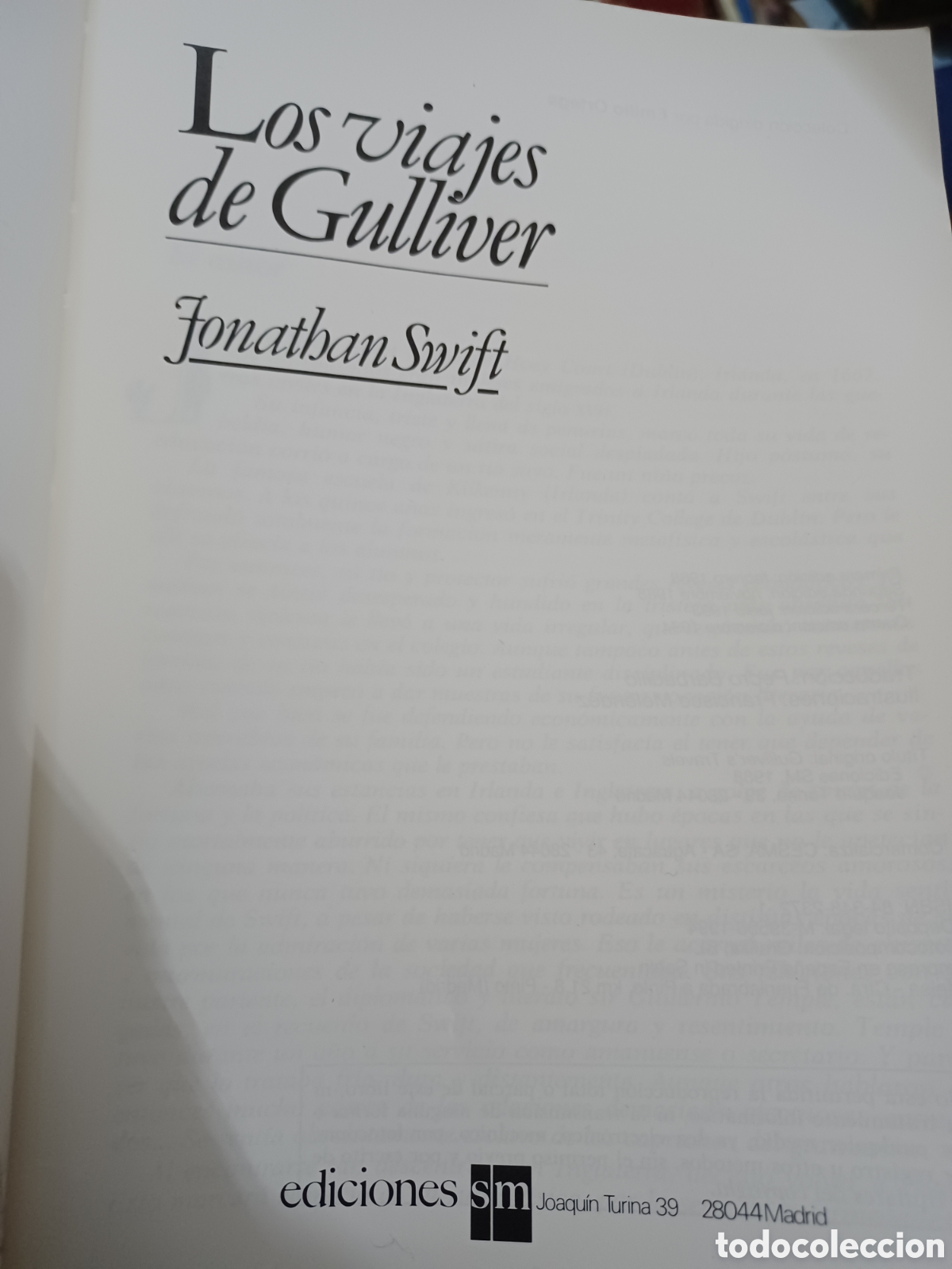 Libros: Barybook C100. Los viajes de Gulliver Jonathan Swift SM - Foto 2