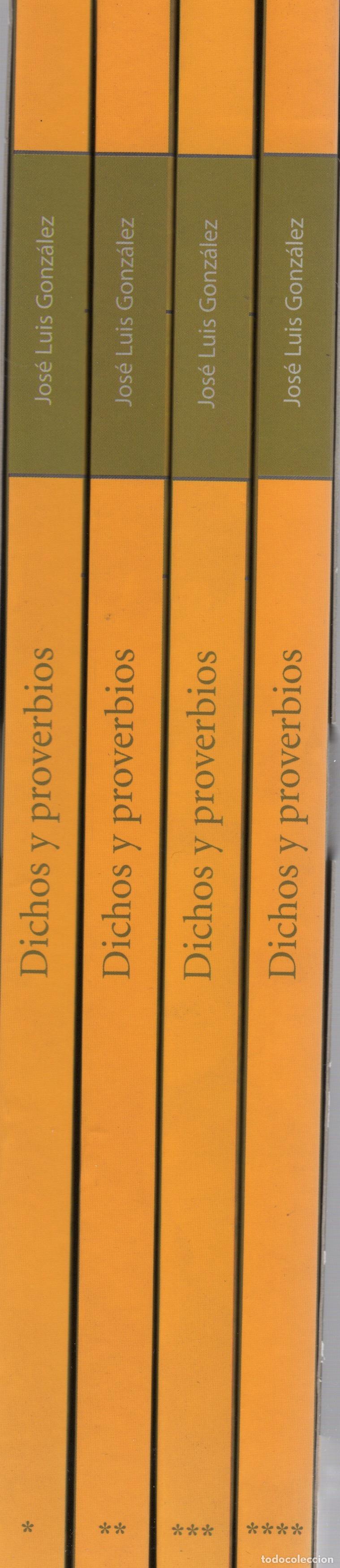 Libros: Dichos y proverbios, 4 vol&uacute;menes - Gonz&aacute;lez, Jos&eacute; Luis - Foto 1