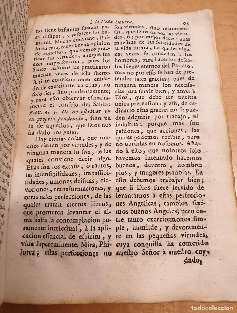Libros: Introducci&oacute;n a la vida devota de S. Francisco de Sales - CUBILLAS DONYAGUE, FRANCISCO - Foto 3