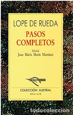 Libros: Pasos Completos - Lope De Vega - Foto 1