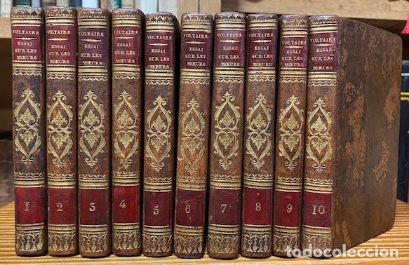 Libros: ESSAI SUR LES MOEURS ET LESPRIT DES NATIONS - VOLTAIRE - Foto 1