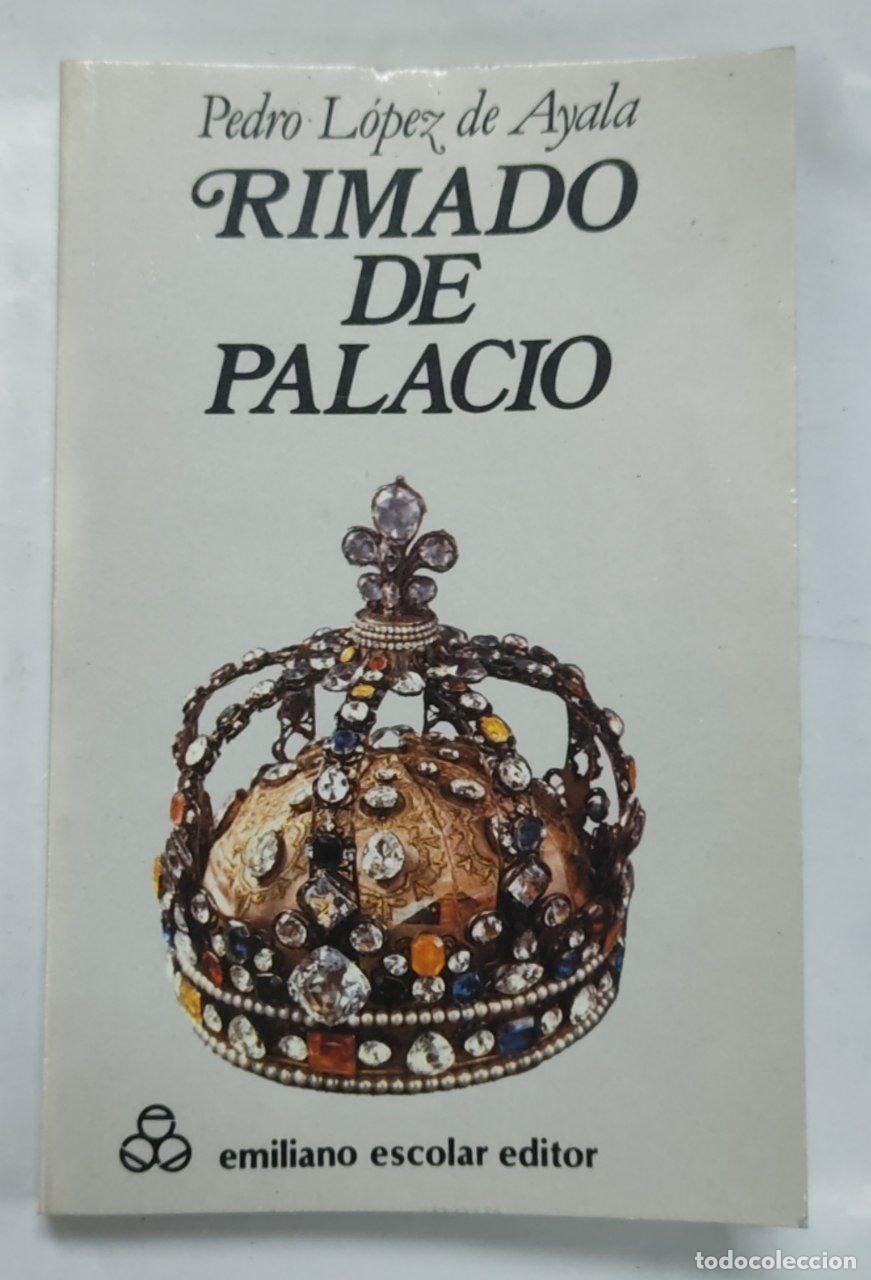 Libros: Rimano de Palacio - Pedro Lopez de Ayala