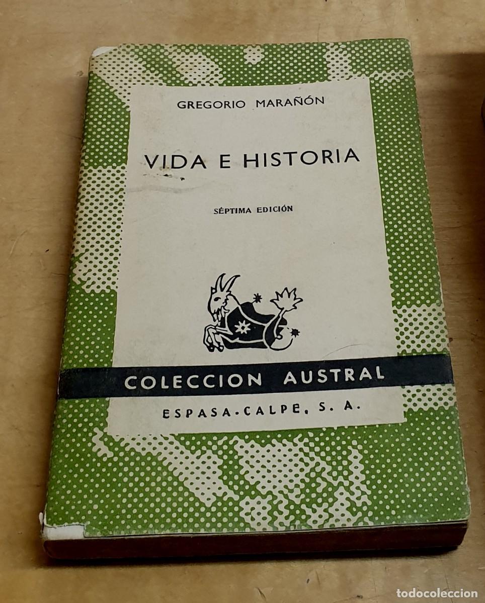 Libros: Vida e historia - MARA&Ntilde;&Oacute;N, GREGORIO - Foto 1