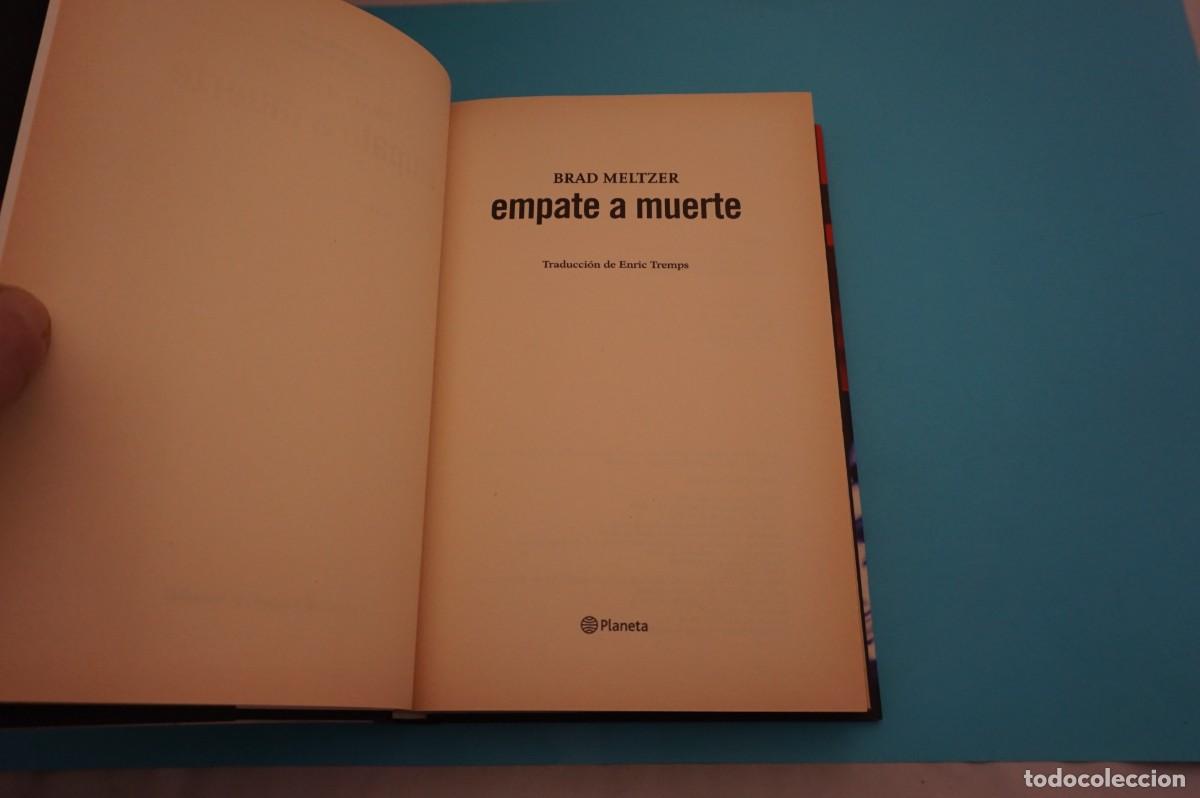Libros: AR16D/ EMPATE A MUERTE - BRAD MELTZER / PLANETA - Foto 2