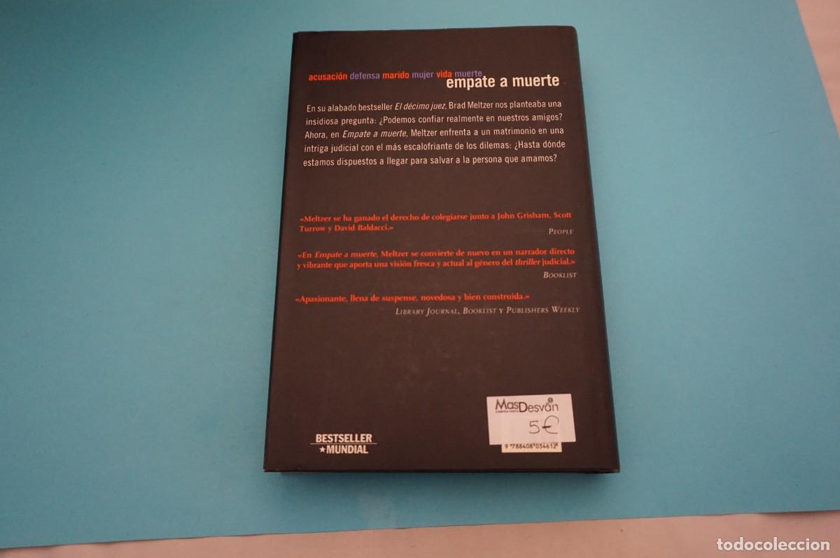 Libros: AR16D/ EMPATE A MUERTE - BRAD MELTZER / PLANETA - Foto 5