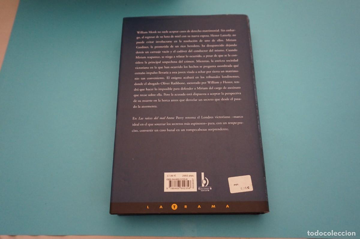 Libros: AR16D/ LAS RAICES DEL MAL - ANNE PERRY - Foto 6