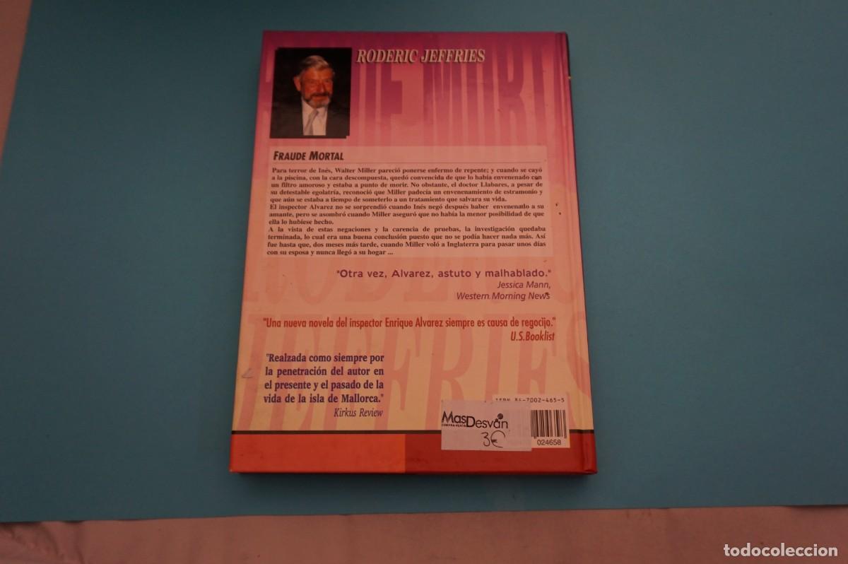 Libros: AR16D/ FRAUDE MORTAL - RODERIC JEFFRIES / EDITORIAL ACERVO - Foto 5