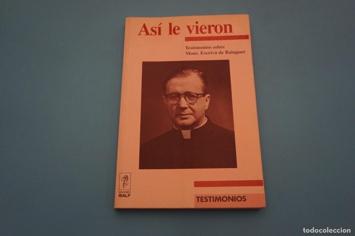Libros: AR17CD/ ASI LE VIERON - RAFAEL SERRANO / EDICIONES RIALP - Foto 1