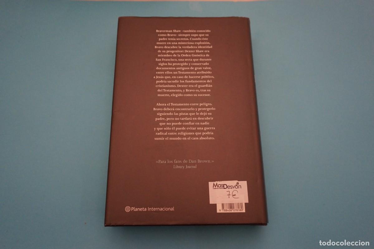 Libros: AR17CD/ EL TESTAMENTO - ERIC VAN LUSTBADER / PLANETA - Foto 5