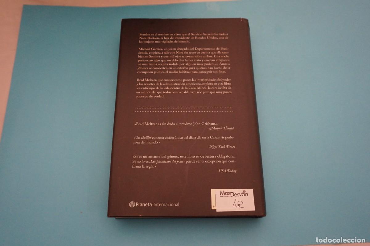 Libros: AR17CD/ LOS PASADIZOS DEL PODER - BRAD MELTER / PLANETA - Foto 5