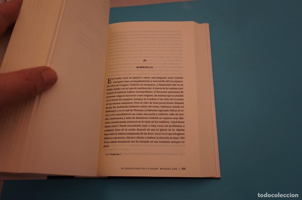 Libros: AR17CD/ EL SIGNIFICADO DE LA NOCHE - MICHAEL COX / PLANETA - Foto 3