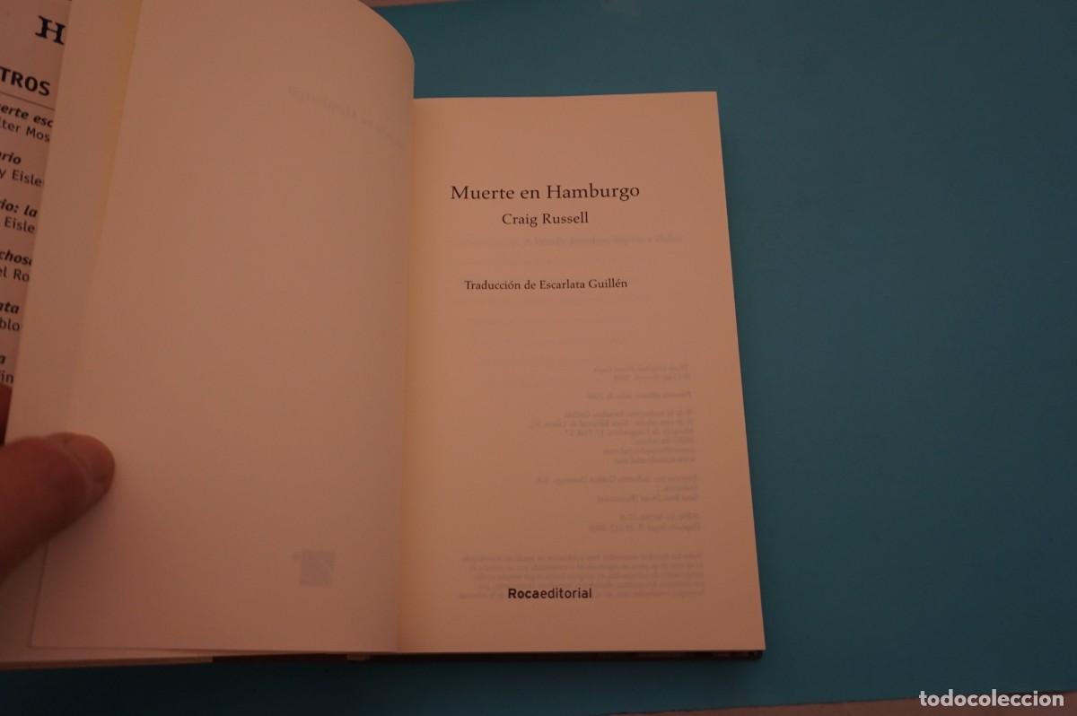 Libros: AR17ED/ MUERTE EN HAMBURGO - CRAIG RUSSELL / ROCAEDITORIAL - Foto 2
